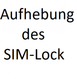 Aufhebung des SIM-Lock