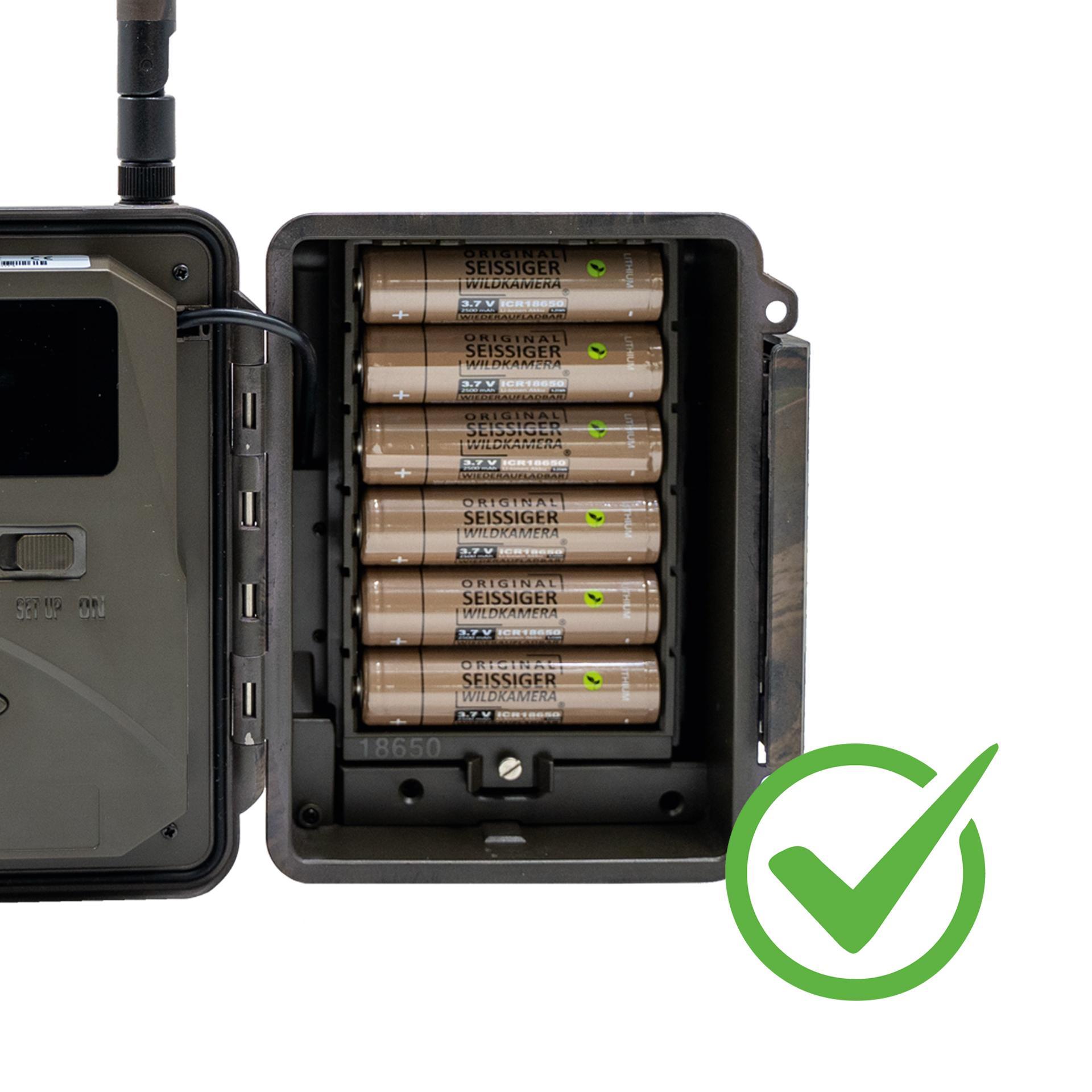 SEISSIGER 18650 Wechselmagazin