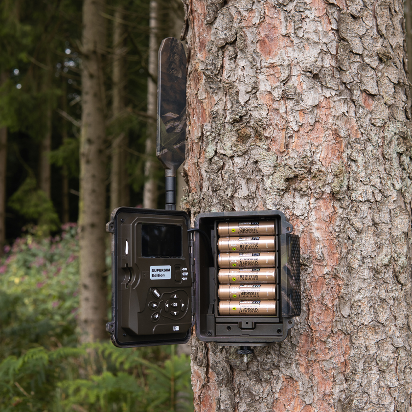 SEISSIGER Special-Cam LTE "Weißblitz" - SUPERSIM-Edition inkl. 18650 Akkus