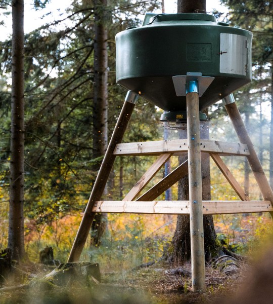 Kompletter Futterautomat 500 Liter - Nordic Gamekeeper