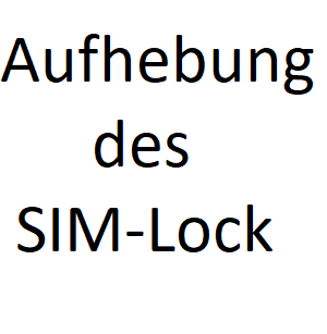 Aufhebung des SIM-Lock